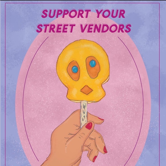 ART PRINT SUPPORT YOUR STREET VENDORS - Picture 3 of 3